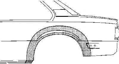 VAN WEZEL 3760145 -  Боковина